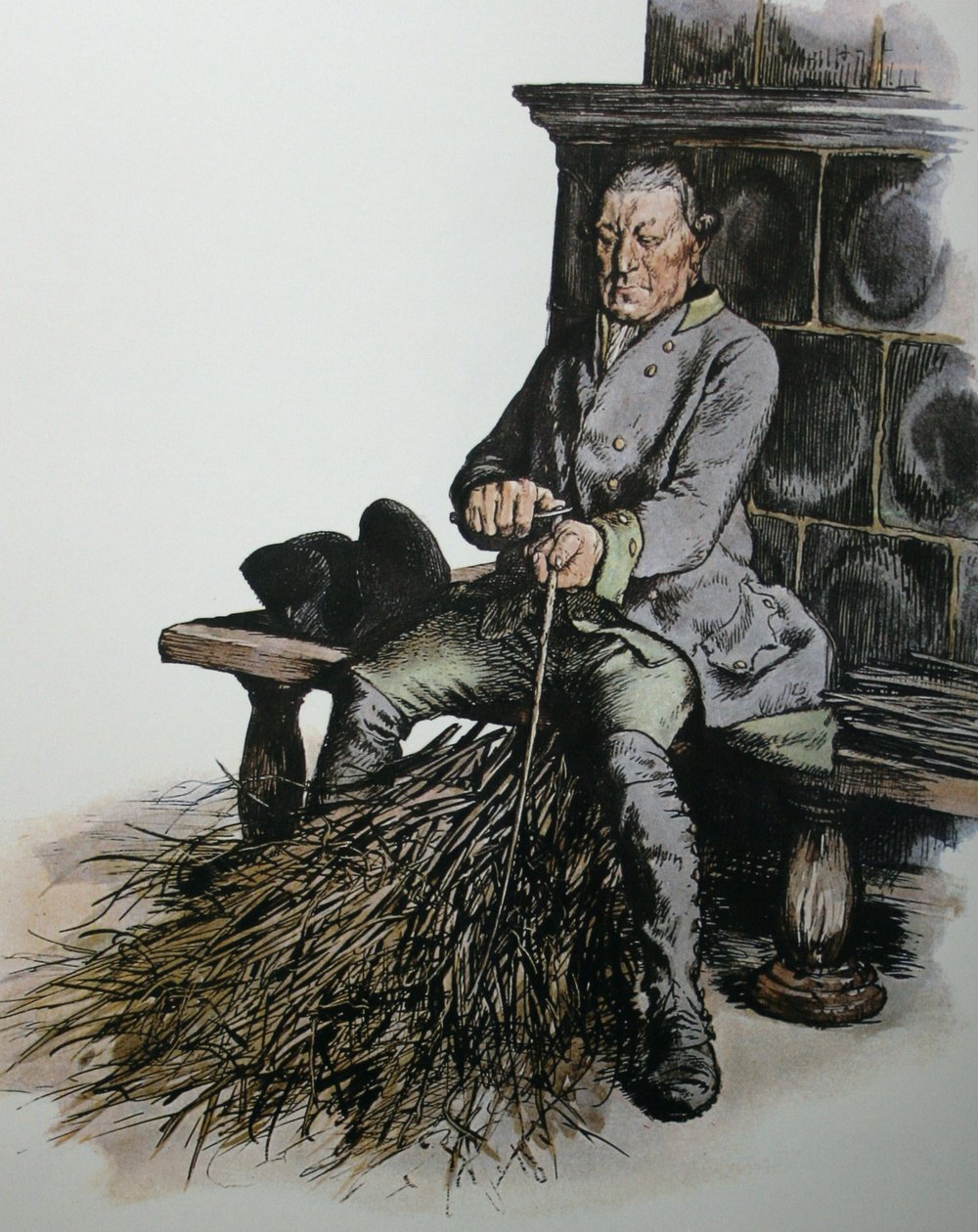 Preußischer Profoss von Adolph Menzel