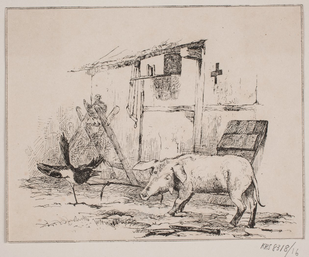 Der Schaden und das Schwein von Johan Adolph Kittendorff