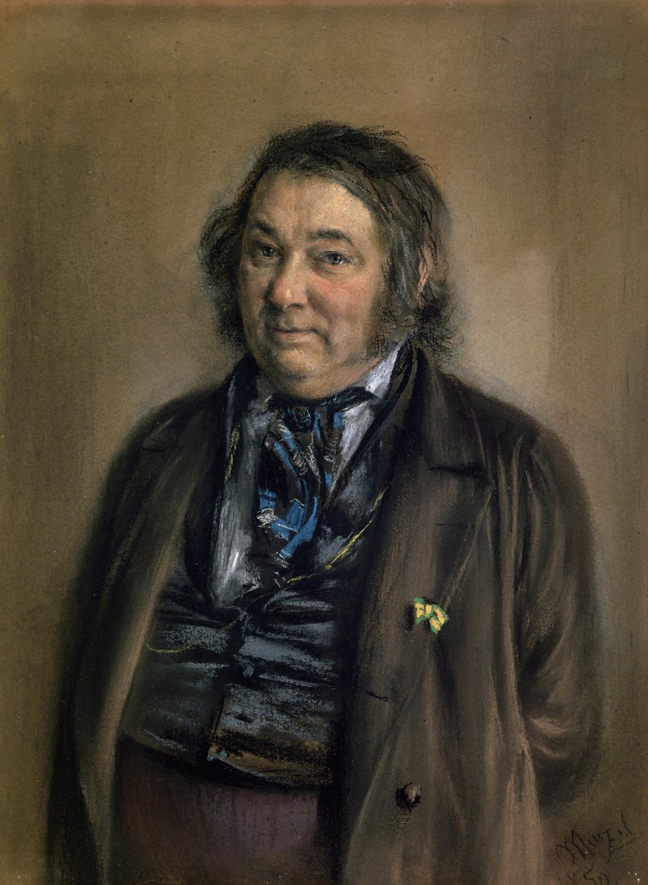 Heinrich Smidt (1798-1867) 1850 von Adolph Menzel