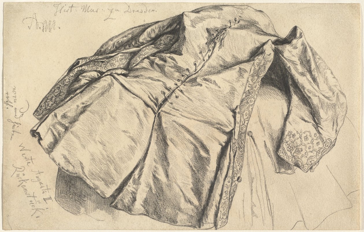Die Weste von August dem Starken von Adolph Menzel