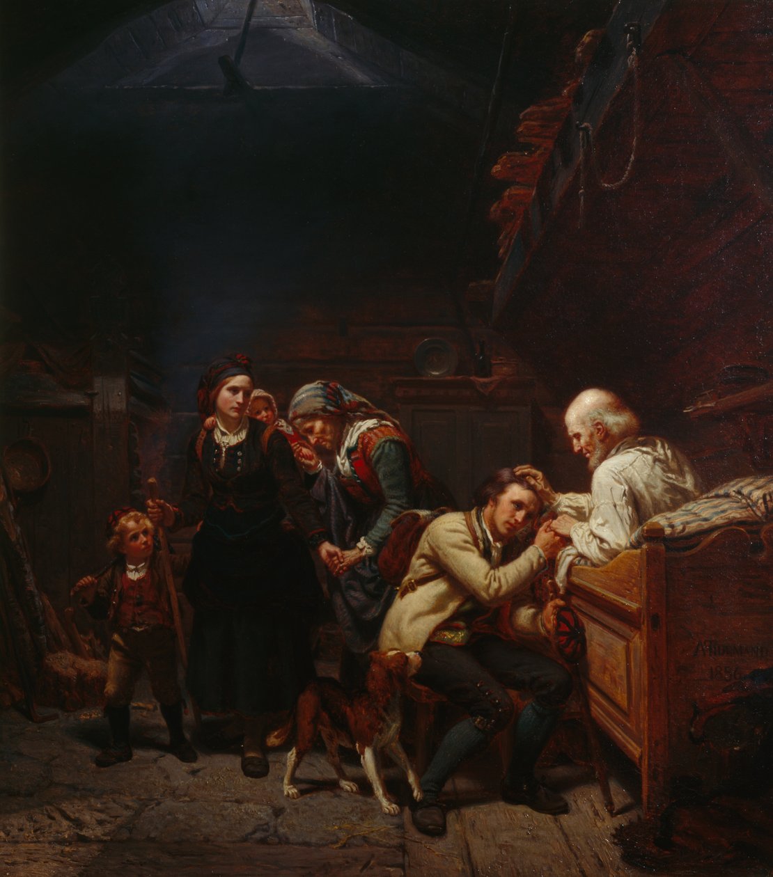 Auswanderer von Adolph Tidemand