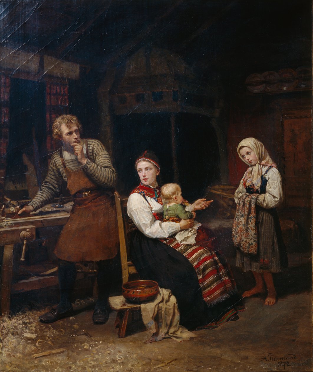 Der Waise von Adolph Tidemand