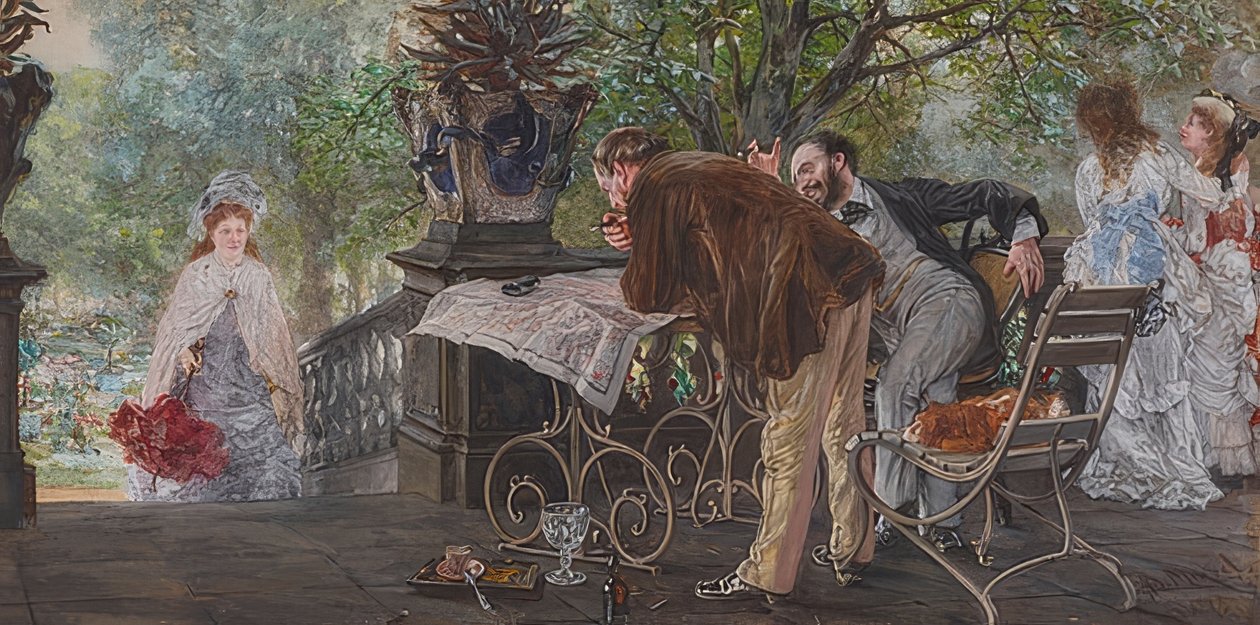 Reisepläne von Adolph Menzel