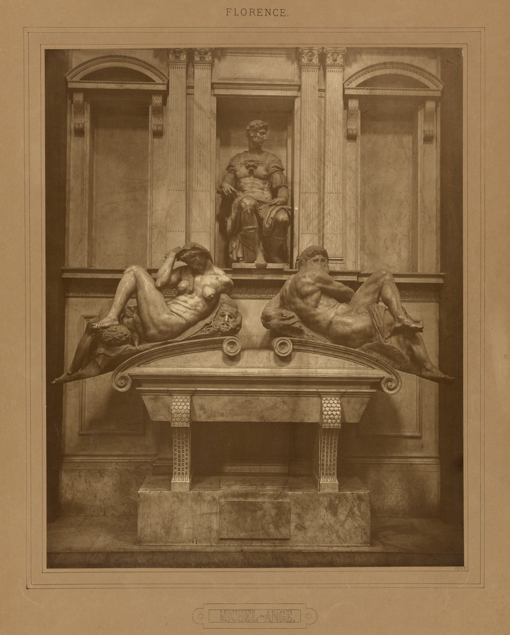 [Michelangelos Medici-Grab, Florenz] von Adolphe Braun