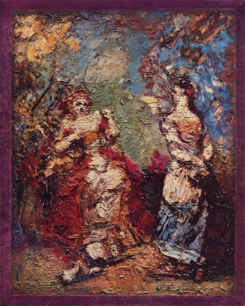 Die lächerlichen Preziösen von Adolphe Joseph Thomas Monticelli