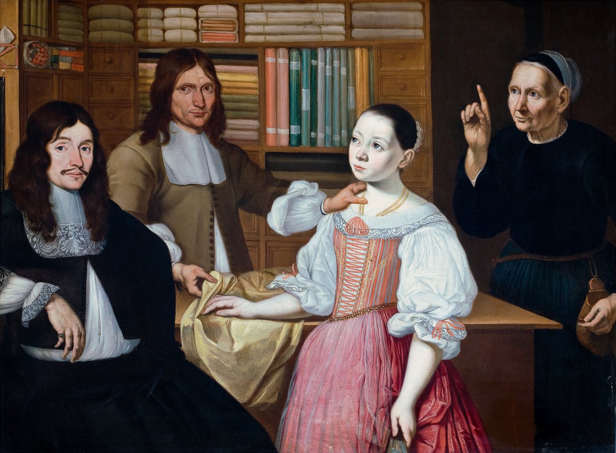 Im Tuchladen von Adriaan Bloemaert