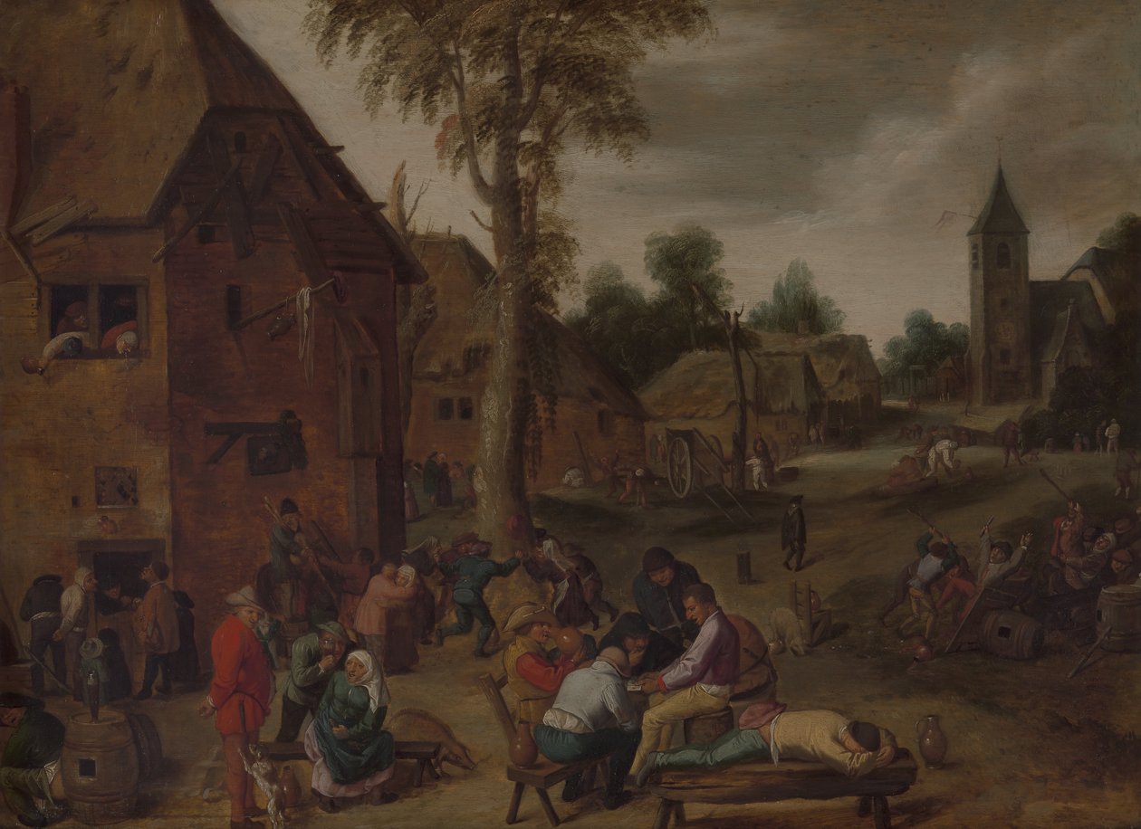 Dorffest von Adriaen Brouwer