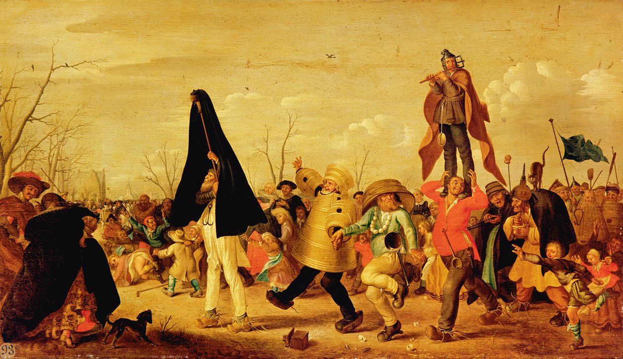 Der Karneval von Adriaen Pietersz van de Venne