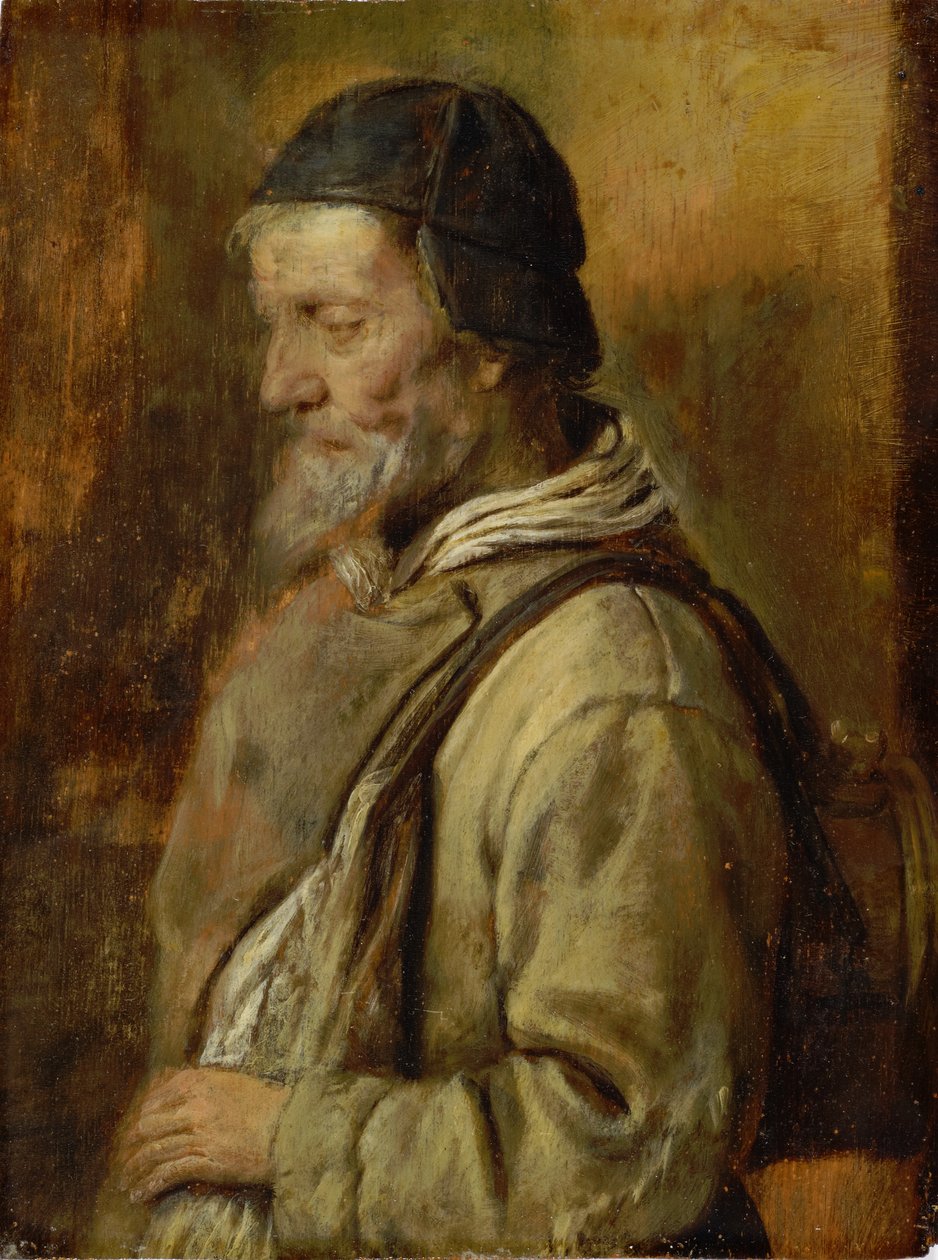 Alter Handwerker von Adriaen Brouwer