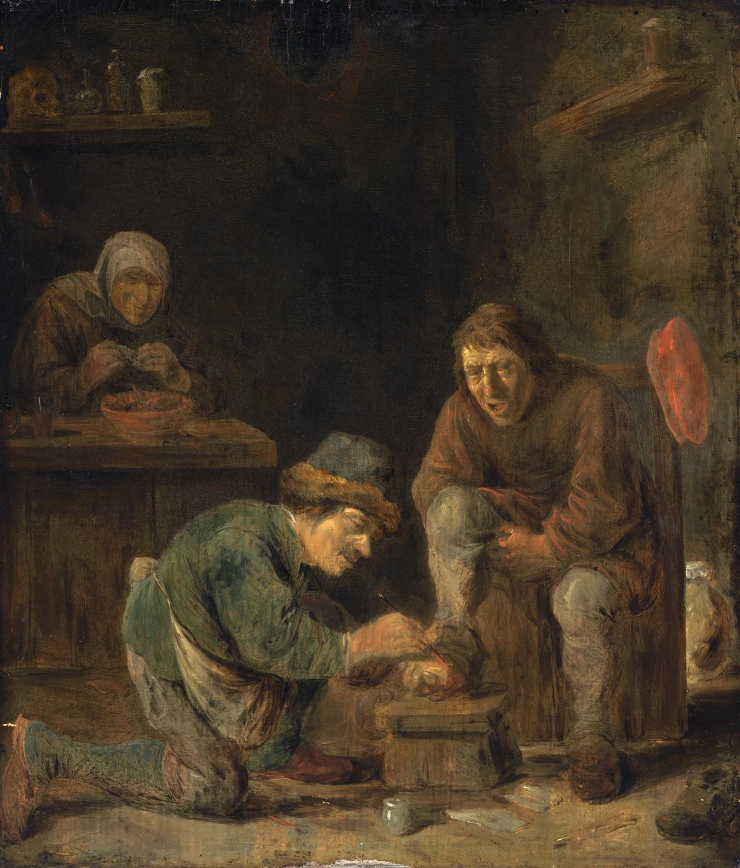 Der Fußarzt von Adriaen Brouwer