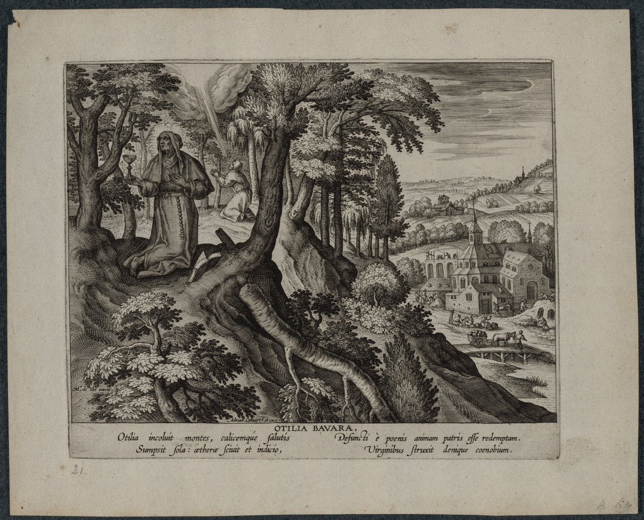 Otilia Bavara von Adriaen Collaert