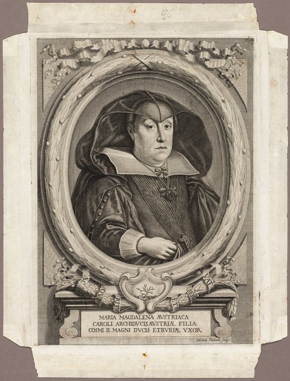 Maria Magdalena von Österreich von Adriaen Haelwegh