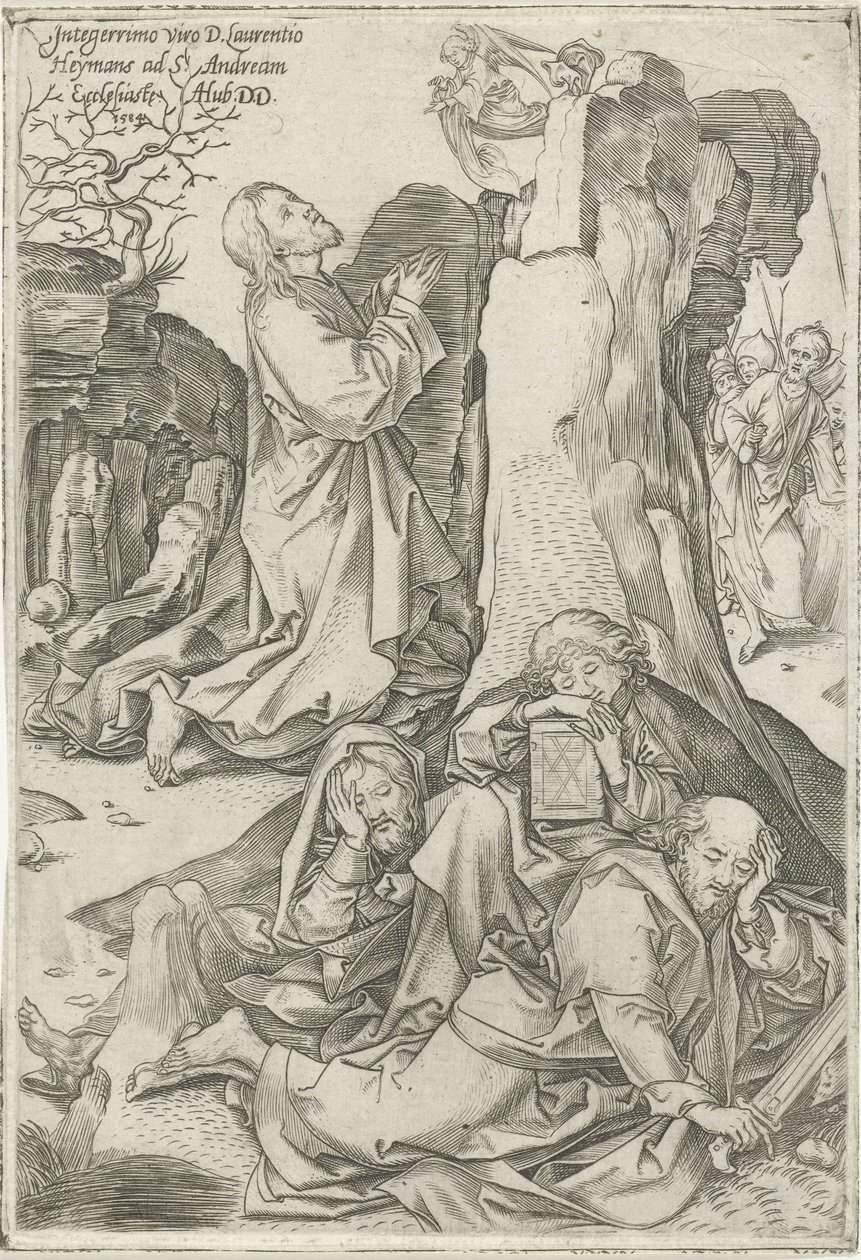 Christus im Garten Gethsemane von Adriaen Huybrechts (I)
