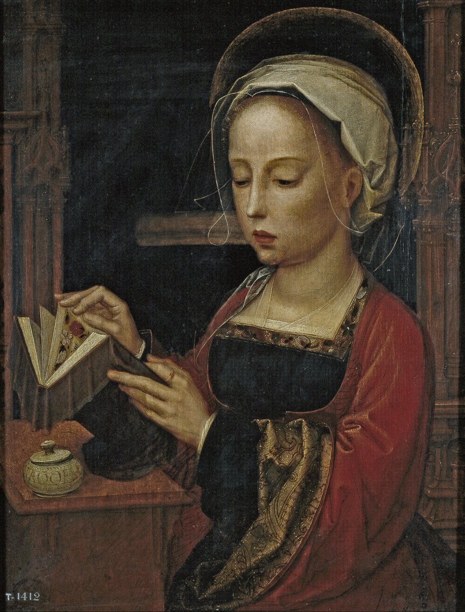 Maria Magdalena beim Lesen von Adriaen Isenbrandt or Isenbrant