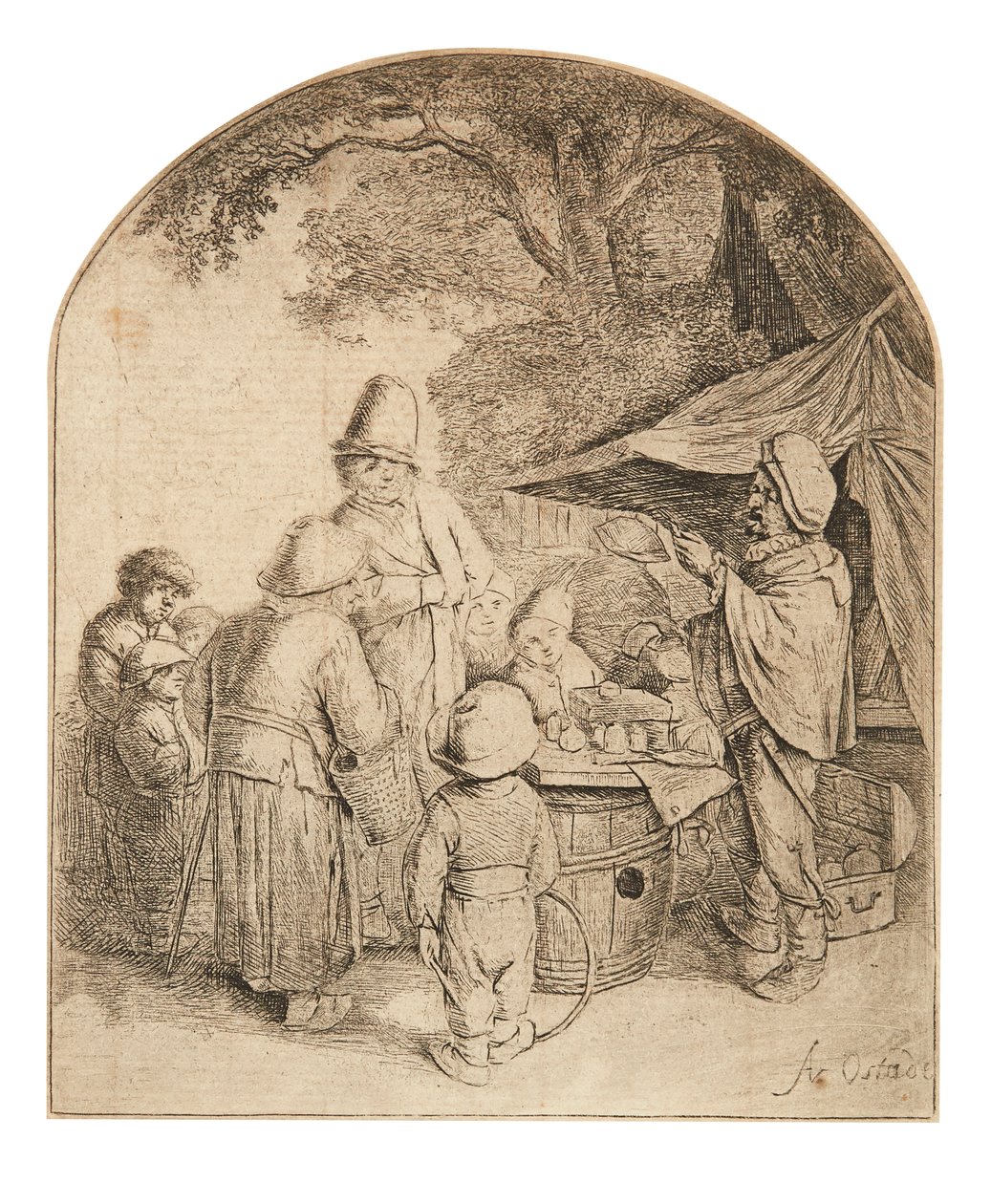 Der Quacksalber von Adriaen Jansz. van Ostade