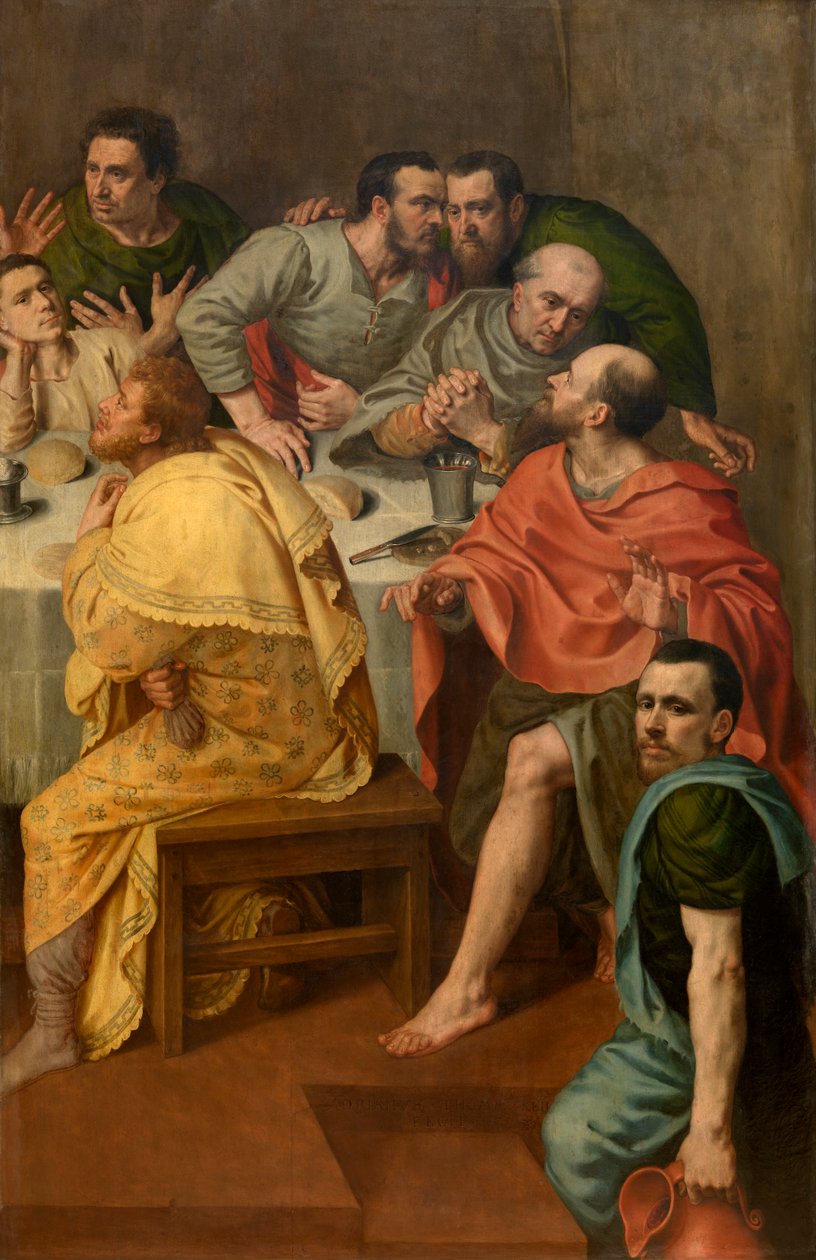 Das letzte Abendmahl von Adriaen Thomasz Key