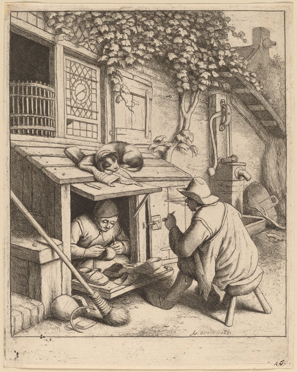 Schuster von Adriaen van Ostade