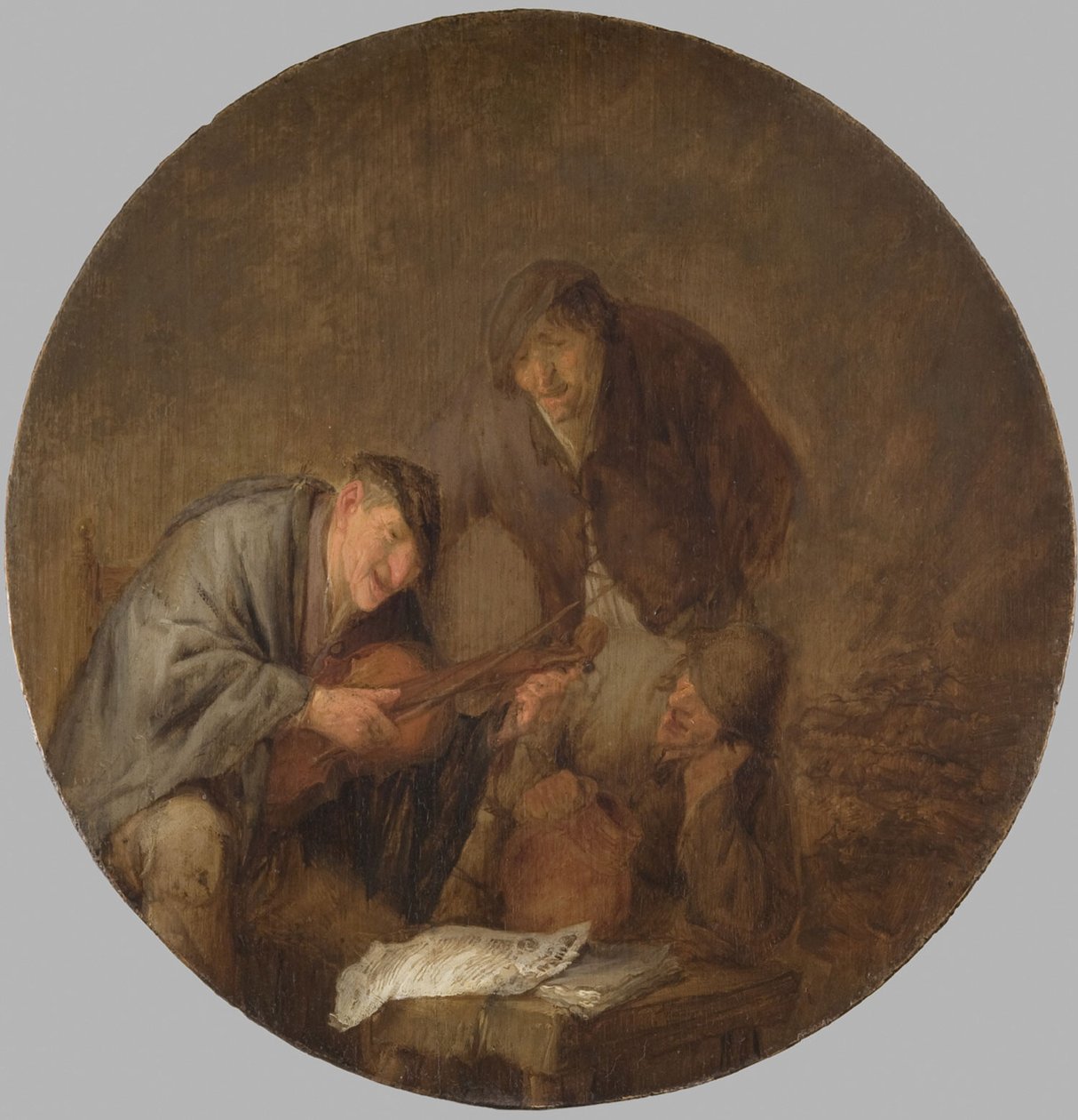 Bauern feiern von Adriaen van Ostade