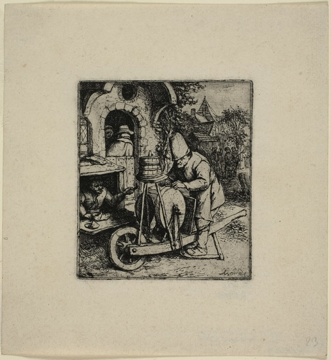 Der Messerschleifer von Adriaen van Ostade