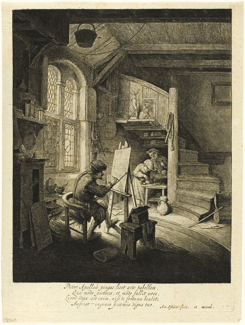 Der Maler von Adriaen van Ostade