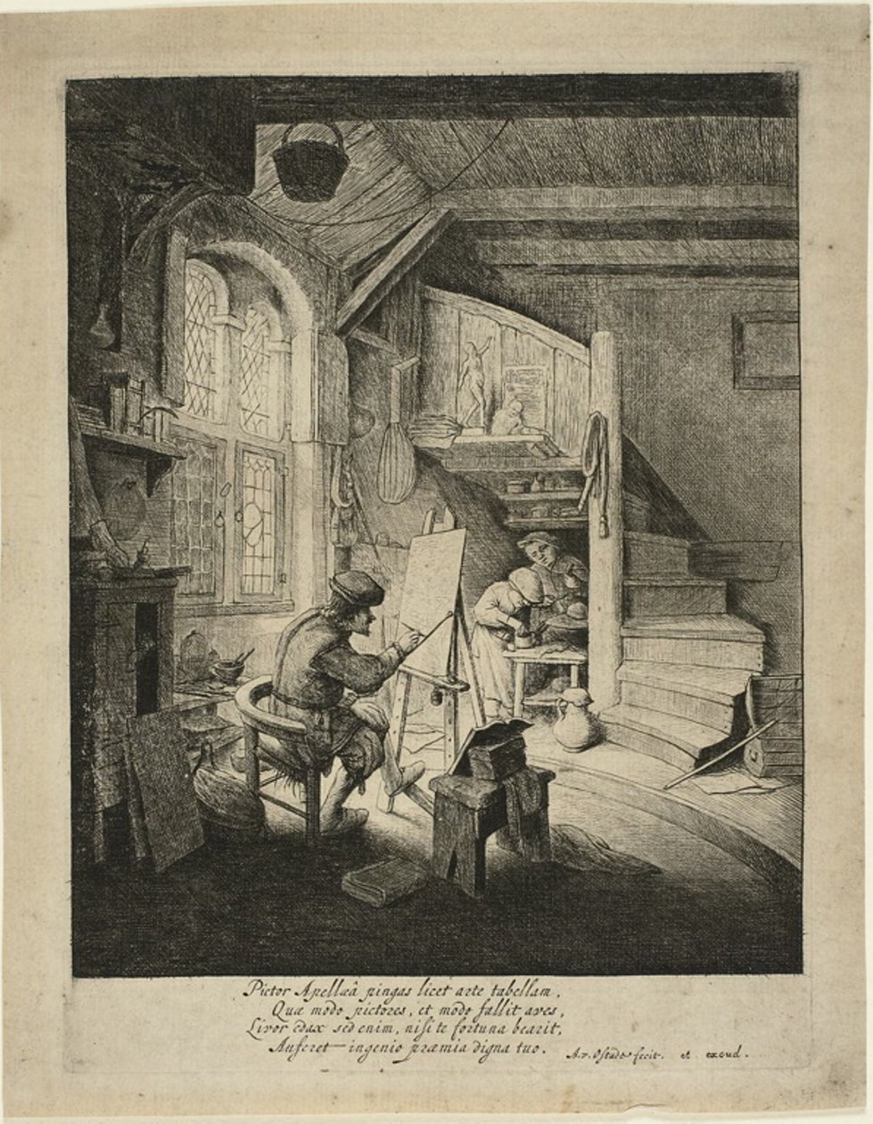 Der Maler von Adriaen van Ostade
