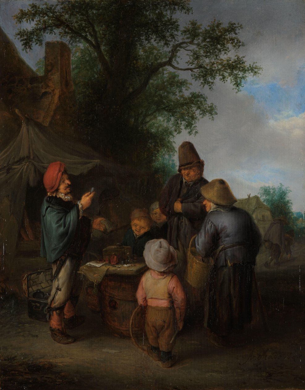 Der Quacksalber von Adriaen van Ostade