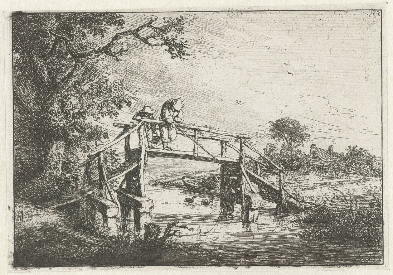 Zwei Fischer auf einer Brücke
Der Fischer von Adriaen van Ostade