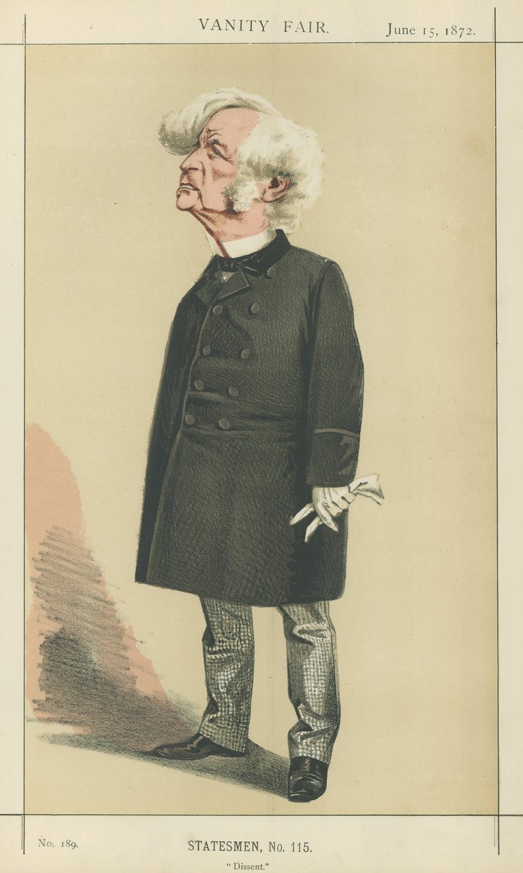 Herr Samuel Morley von Adriano Cecioni