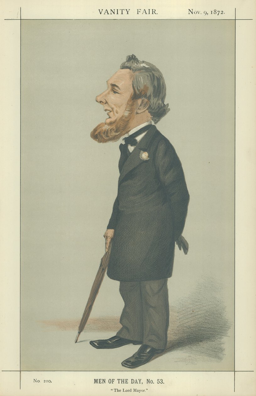 Sir Sydney Hedley Waterlow von Adriano Cecioni