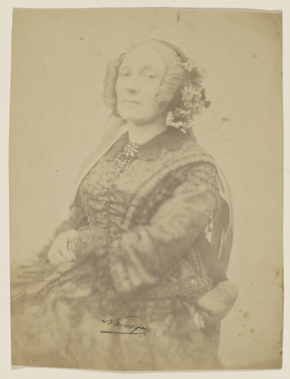 Mme. Fauquet von Adrien Alban Tournachon