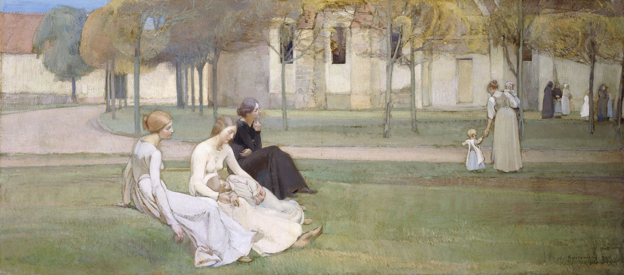 Der Prioratsgarten von Adrien Karbowsky