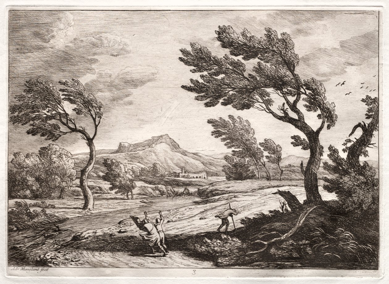 Landschaft von Adrien Manglard