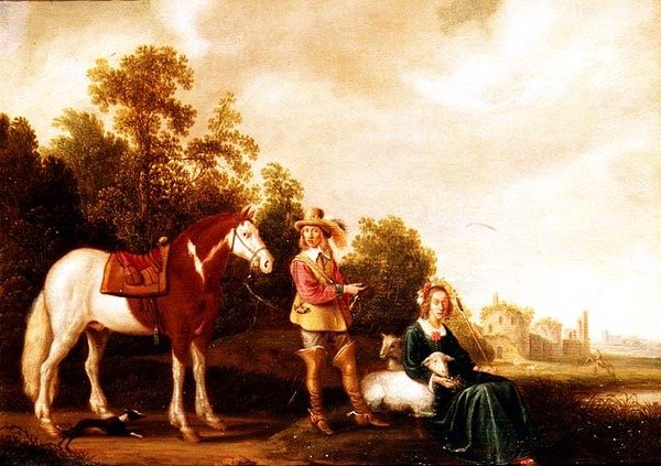 Granida und Daifilo von Aelbert (school of) Cuyp