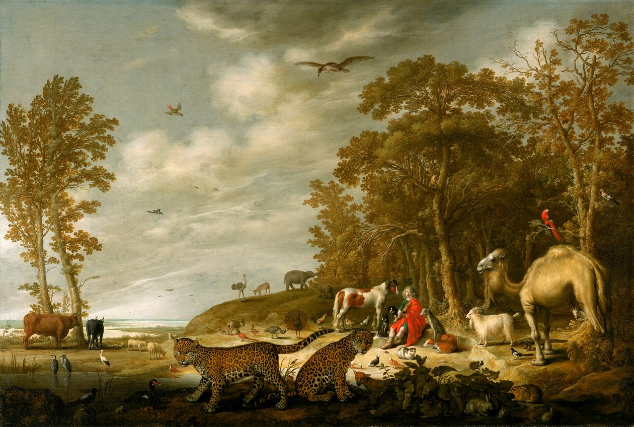 Orpheus spielt für die Tiere von Aelbert Cuyp