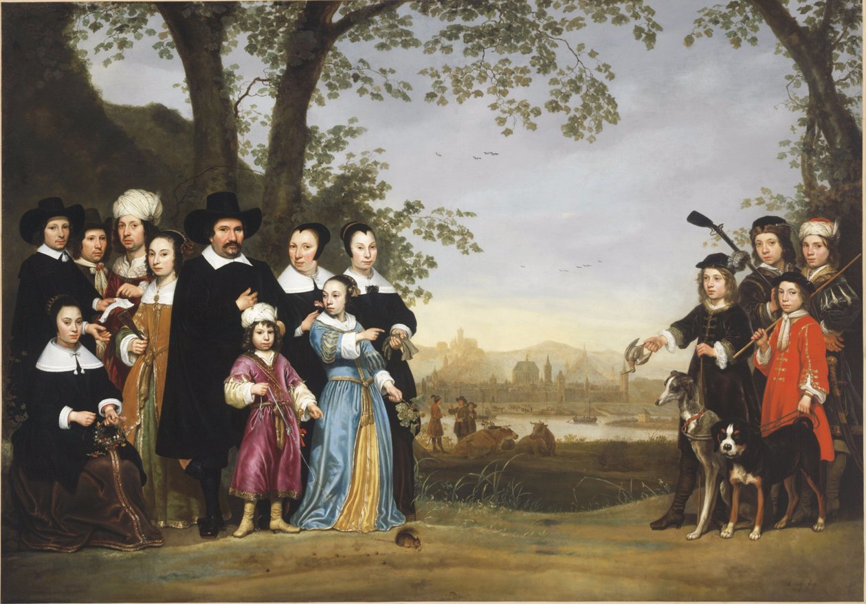 Porträt der Familie Sam von Aelbert Cuyp