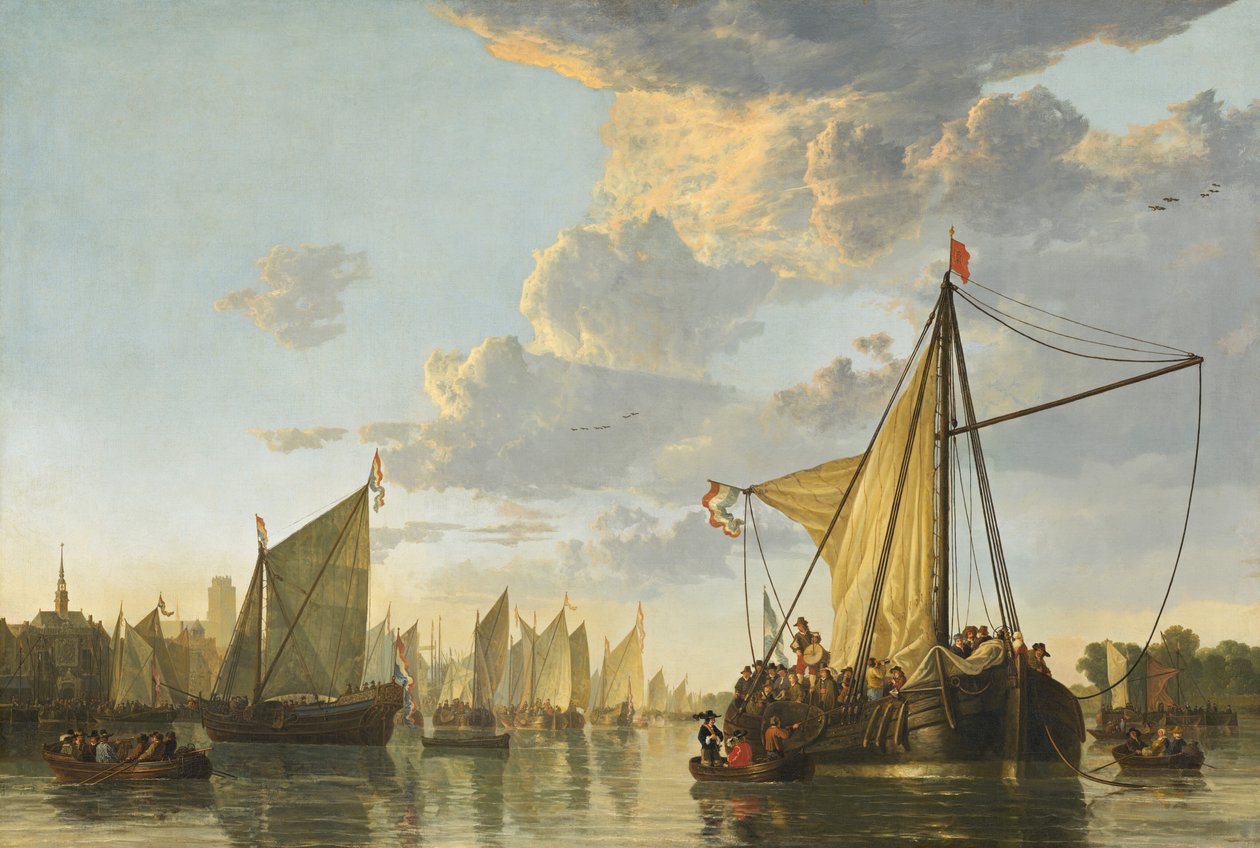 Die Maas bei Dordrecht von Aelbert Cuyp