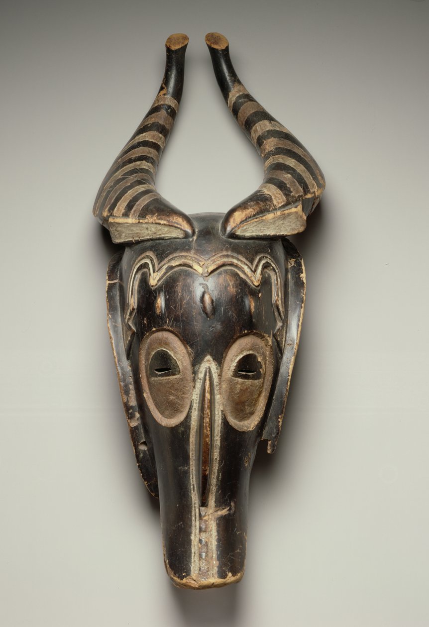 Zamle-Antilopenmaske, Guro-Kultur, Elfenbeinküste von African