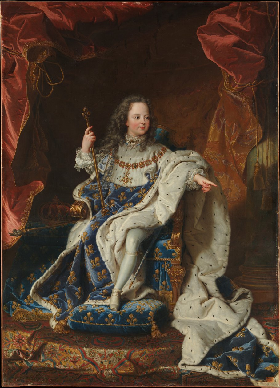Ludwig XV. von Frankreich, Kind von After Hyacinthe Rigaud