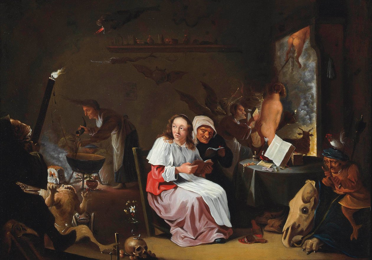 Der Hexensabbat von After David Teniers the Younger