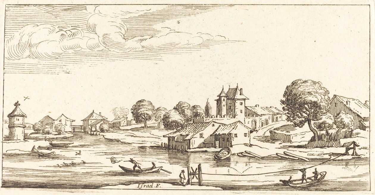 Landschaft von After Jacques Callot