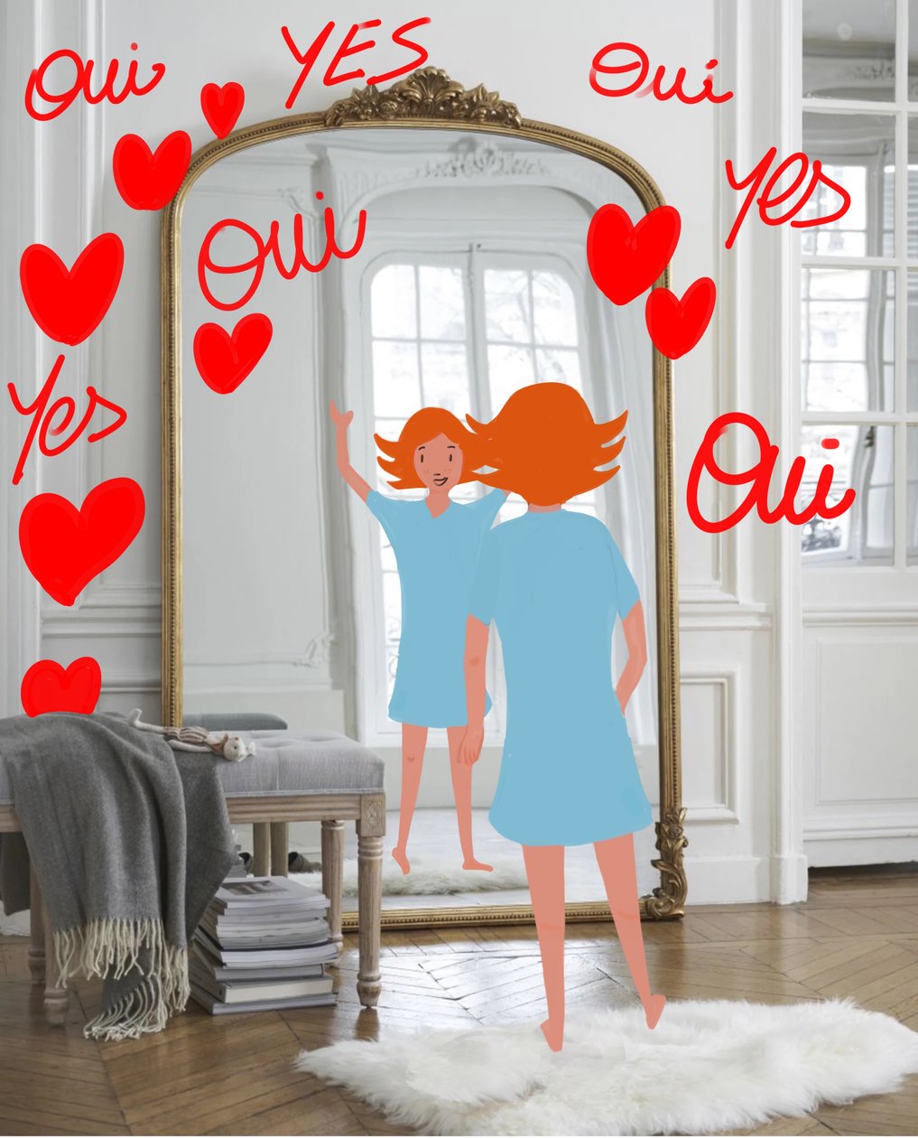JA OUI, 2023 von Agnes Girardon