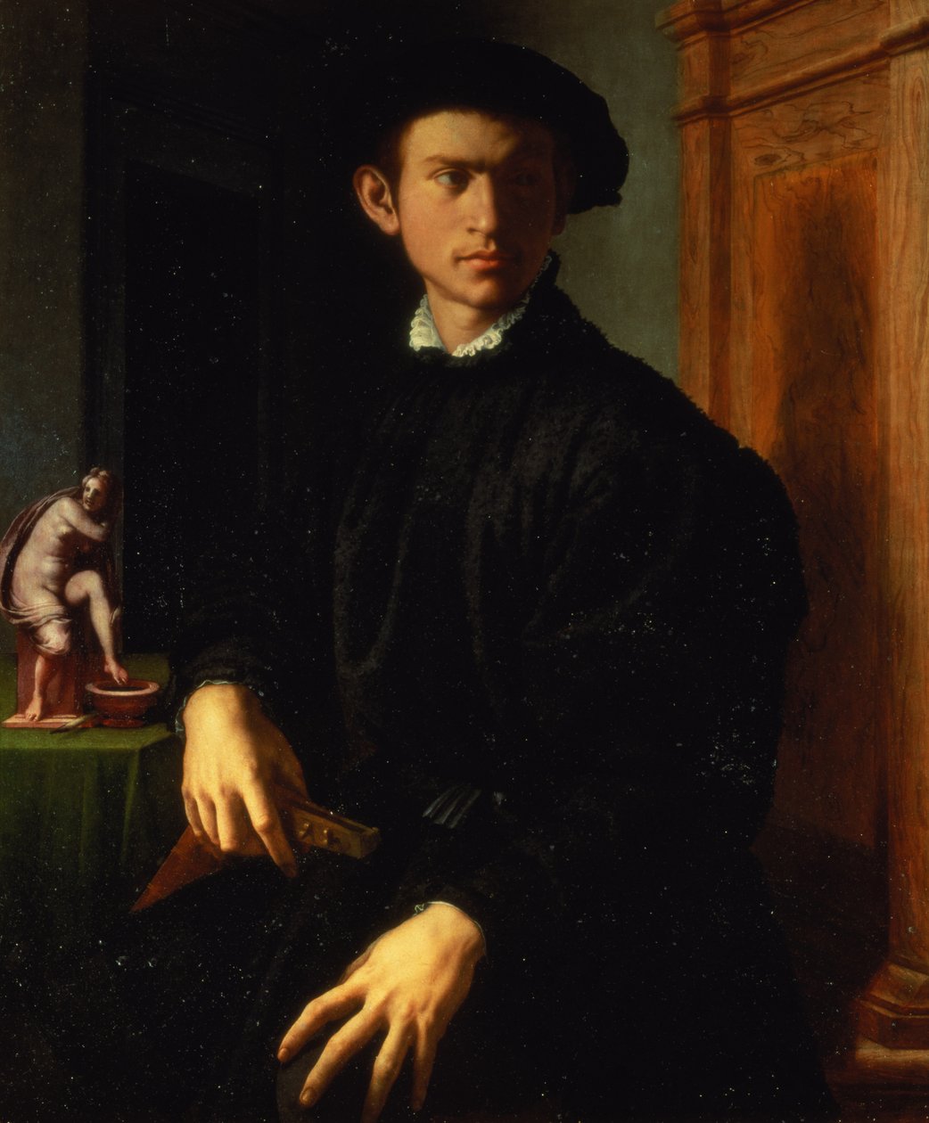 Porträt eines jungen Mannes, ca. 1532-40 von Agnolo Bronzino