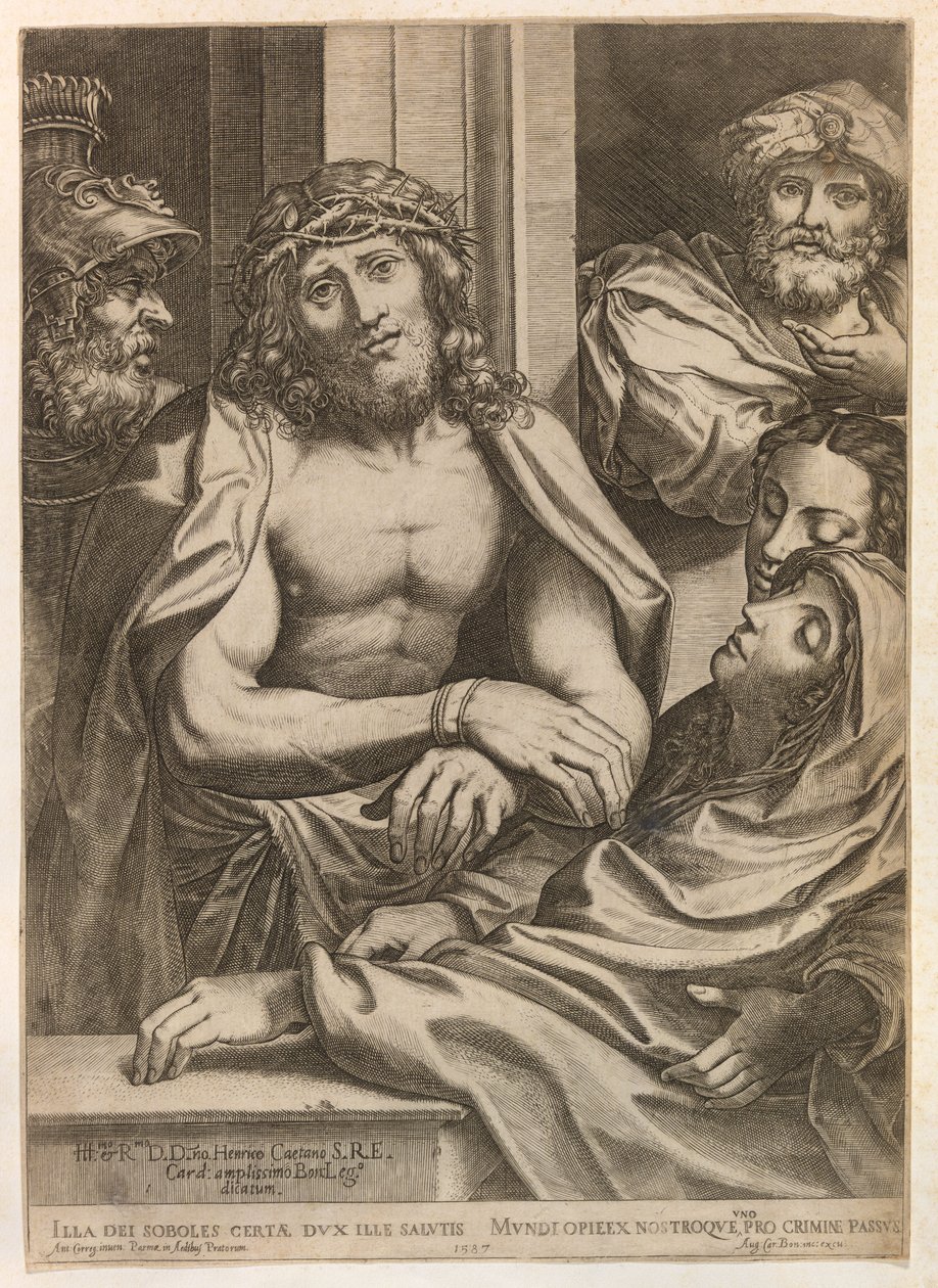 Ecce Homo von Agostino Carracci