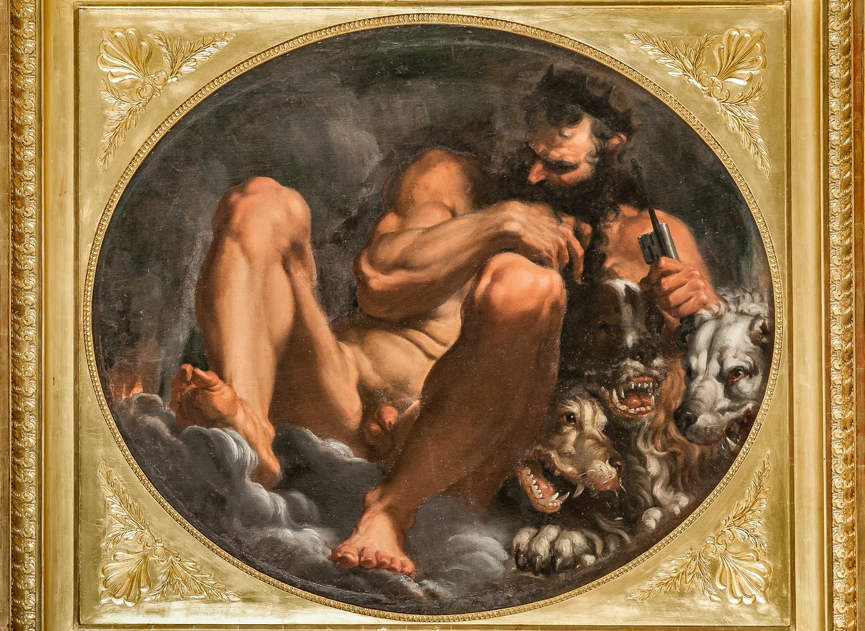 Pluto von Agostino Carracci