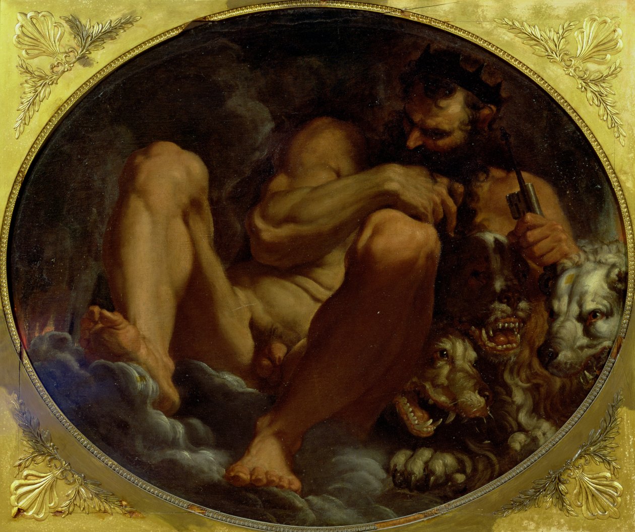 Pluto von Agostino Carracci