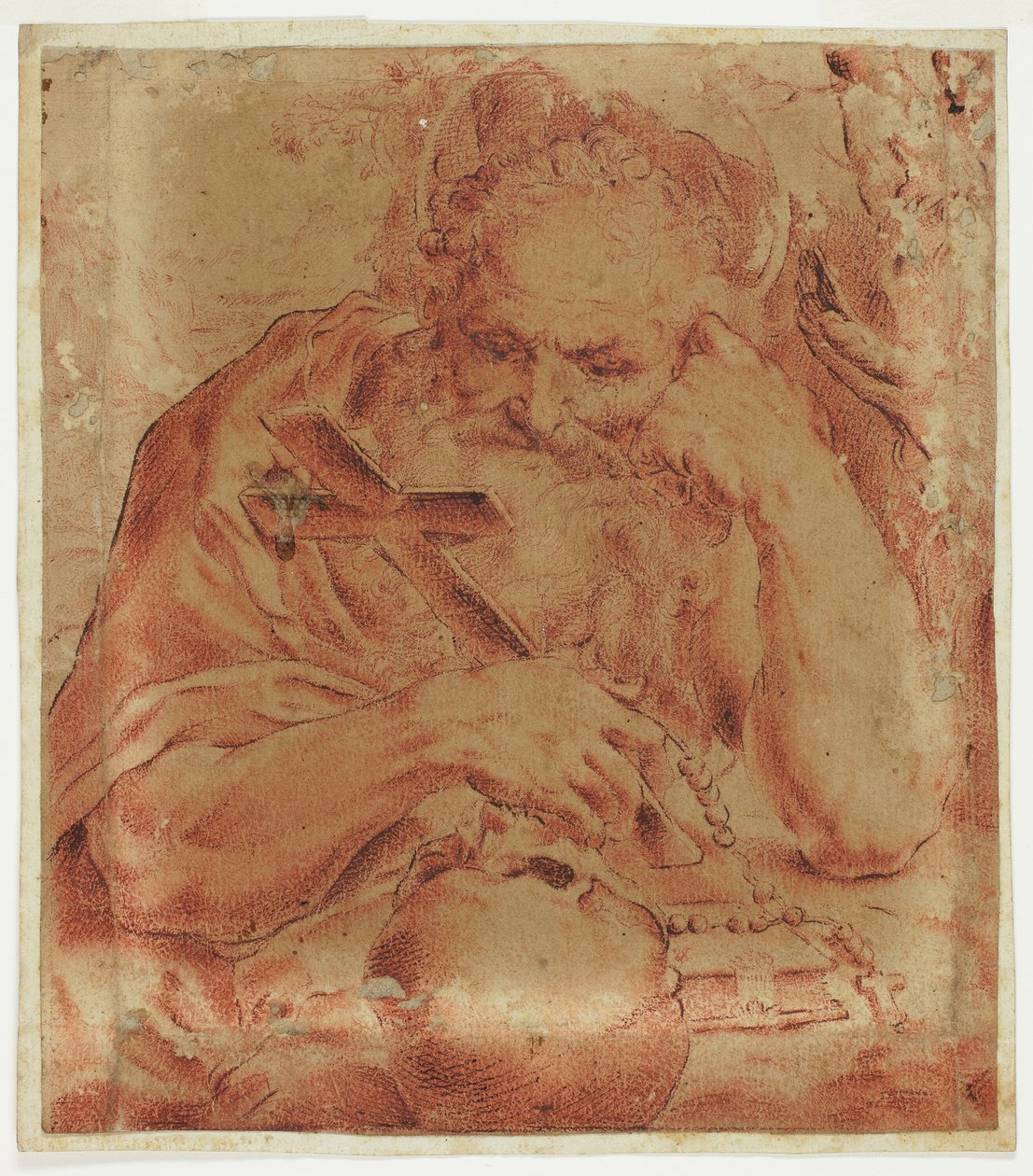 Heiliger Hieronymus von Agostino Carracci