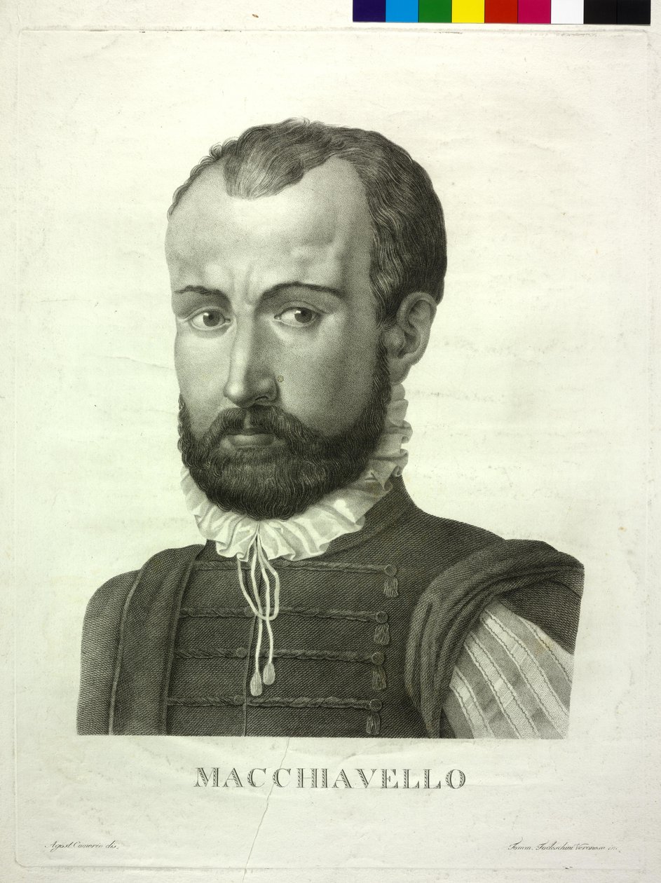 Niccolò Machiavelli von Agostino Comerio