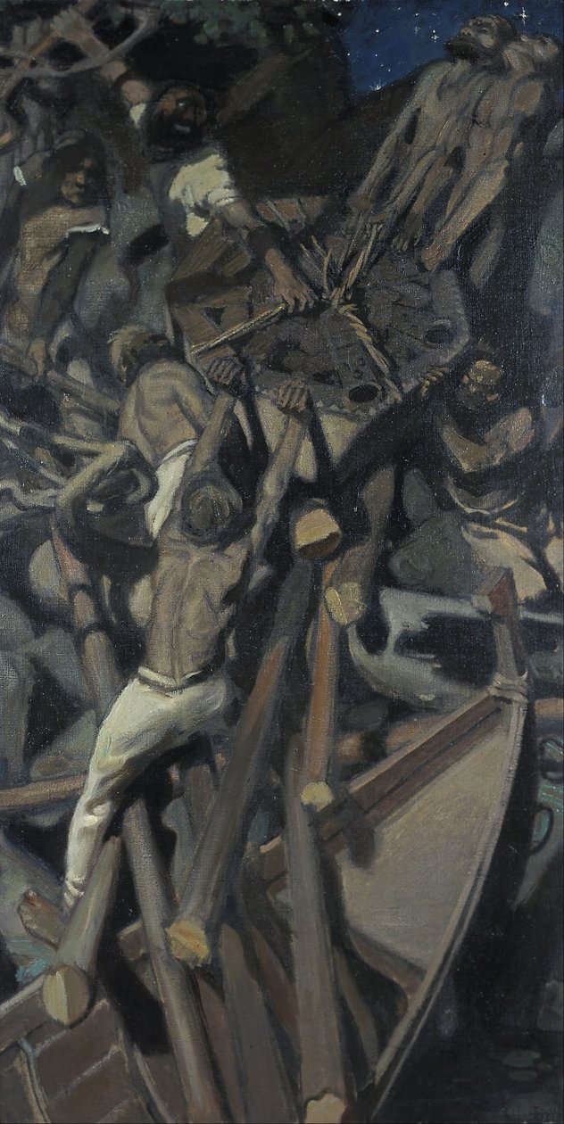 Die Entführung des Sampo von Akseli Gallen Kallela