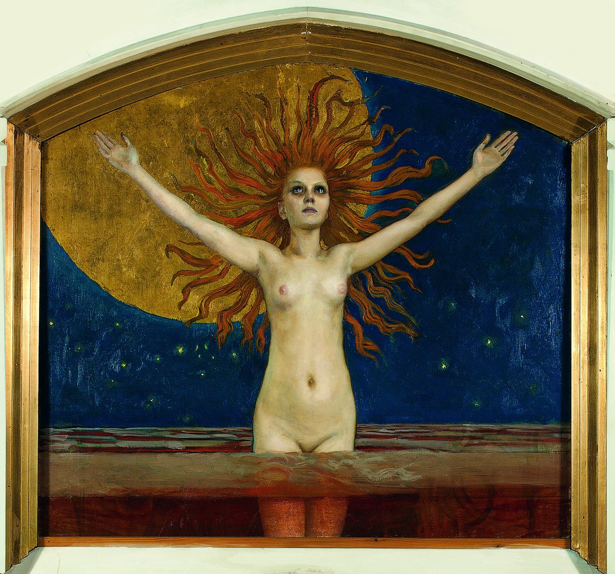 Ad Astra, 1894 von Akseli Gallen Kallela