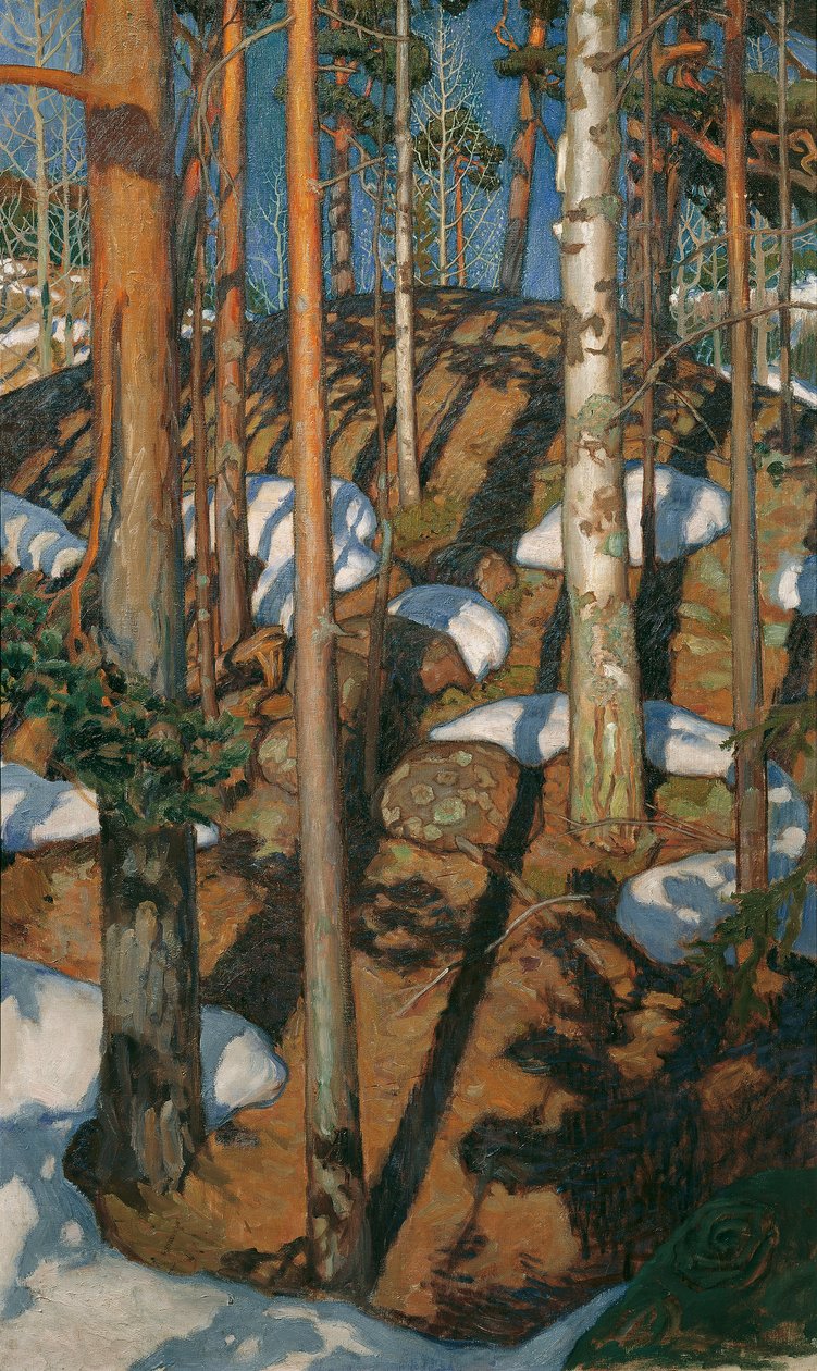 Frühjahr von Akseli Gallen Kallela